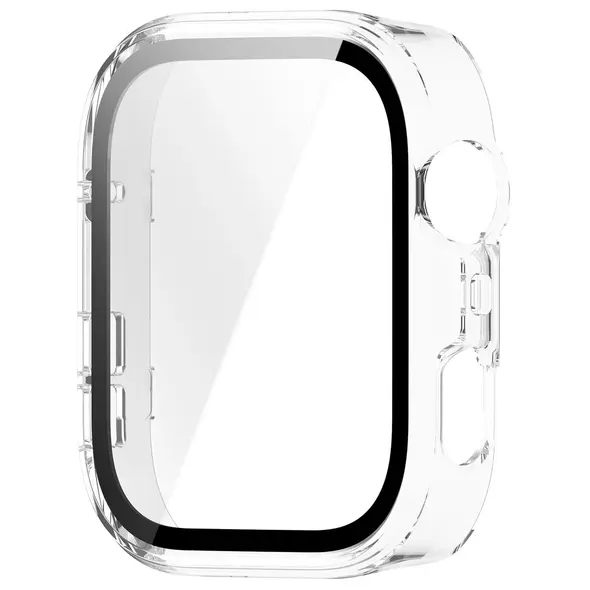 Etui ze szkłem do zegarka Bizon Case+Glass Watch do Huawei Watch Fit 4 Pro przeźroczyste