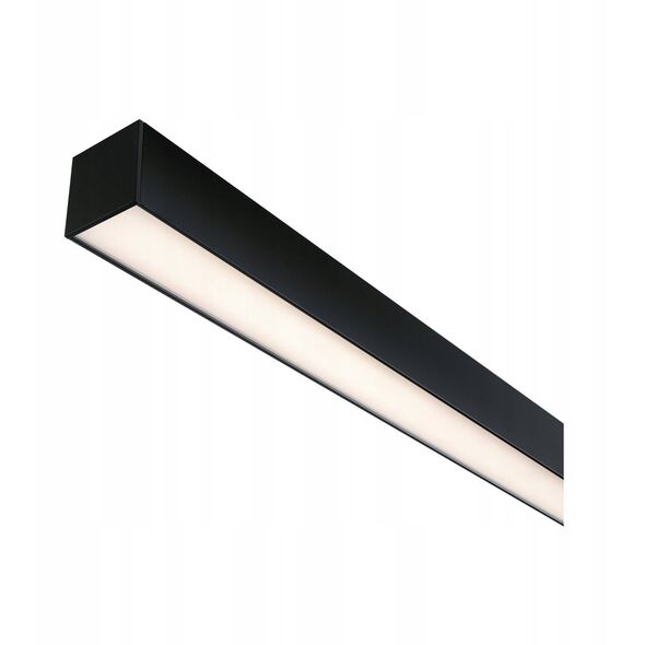 Φωτιστικό γραμμικού συστήματος LINION LED 8,5W 0,5m 3000K IP20 24V μαύρο RAL 9004 / αλουμίνιο