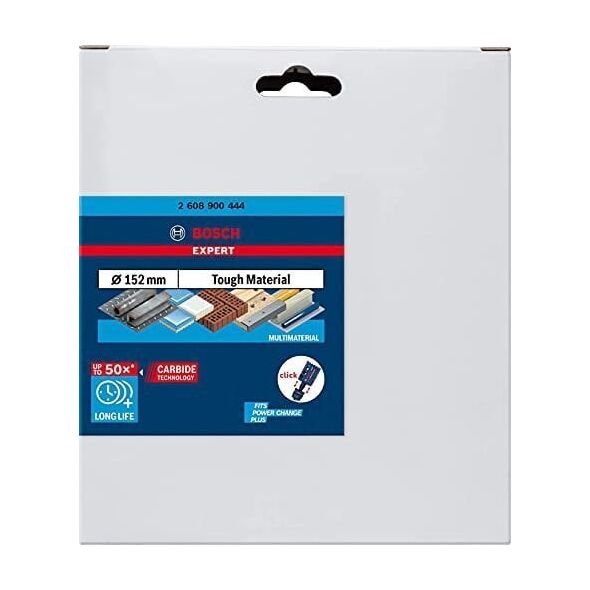 Bosch BOSCH hole saw ToughMaterial 152mm - 2608900444 EXPERT RANGE