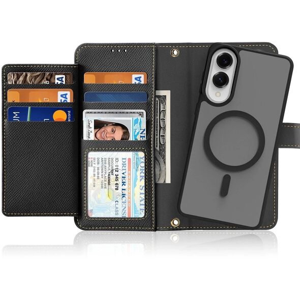 Etui Dux Ducis Lawa z MagSafe na Samsung Galaxy S25 Edge - czarne