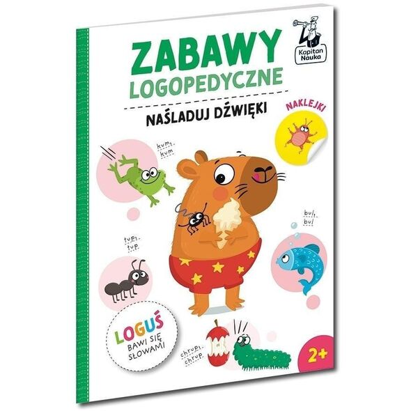 Zabawy logopedyczne. Naśladuj dźwięki