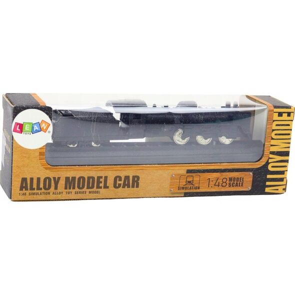 LeanToys Model Kolekcjonerski Pociąg Wagon Lokomotywa 1:48 Metalowy Czarny