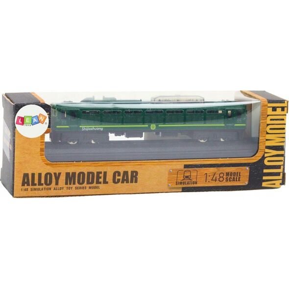 LeanToys Model Kolekcjonerski Pociąg Wagon1:48 Metalowy Zielony