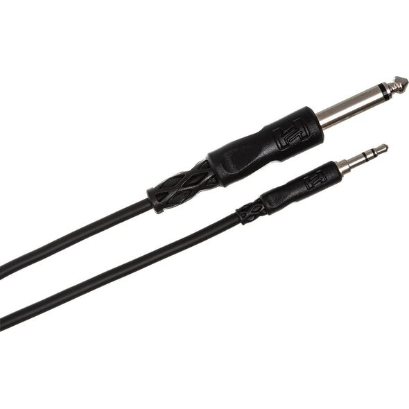 Kabel Hosa Jack 3.5mm - Jack 6.3mm 1.52m czarny (CMP-105)