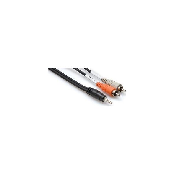 Kabel Hosa Jack 3.5mm - RCA (Cinch) x2 3m czarny (CMR-210)