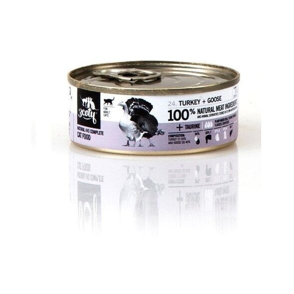 3Coty TURKEY + GOOSE for Adult cats 80g