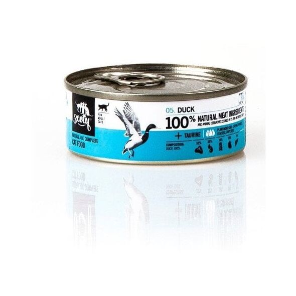3Coty DUCK for Adult cats 80g