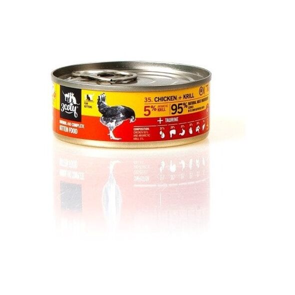 3Coty CHICKEN + KRILL for Kittens 80g