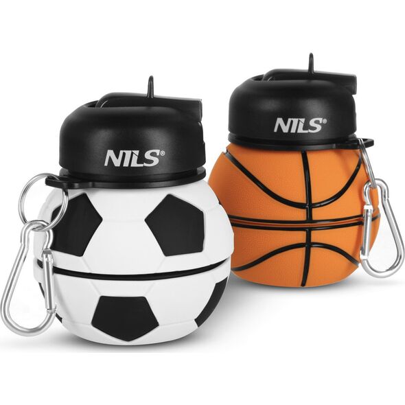 NILS NC4104 Πτυσσόμενο Σιλικόνης Κύπελλο 550 ML Ποδόσφαιρο