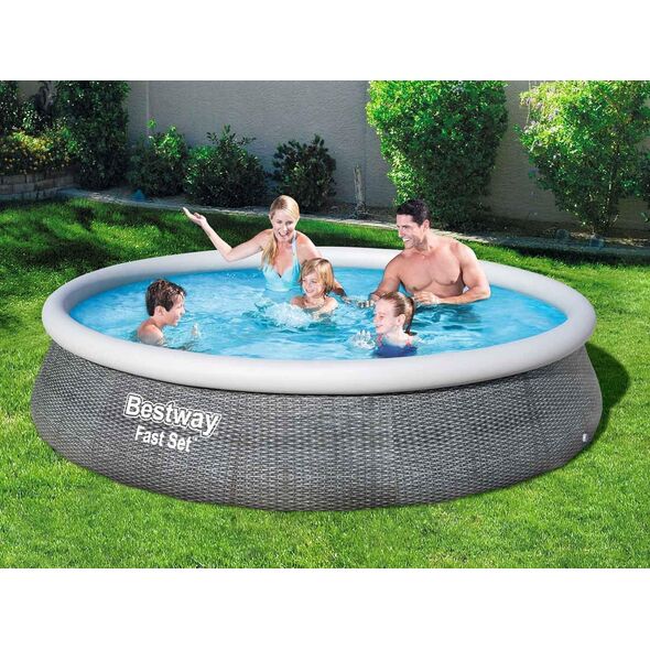Bestway Basen rozporowy Fast Set 396cm 9w1 (57376)