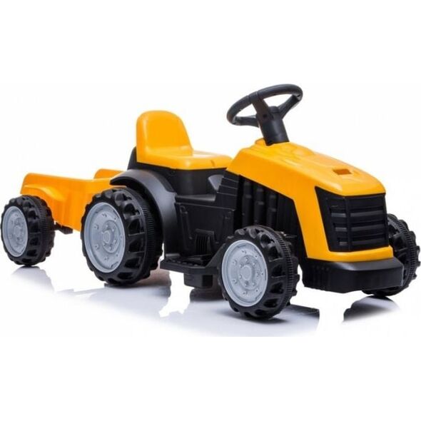 Lean Sport Traktor z Przyczepą na Akumulator TR1908T Żółty