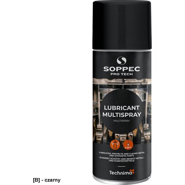 R.E.I.S. MULITYSPRAY - spray smarujący w aerozolu, posiada właściwości penetrujące, czyszczące, przeciwwilgociowe i antykorozyjne