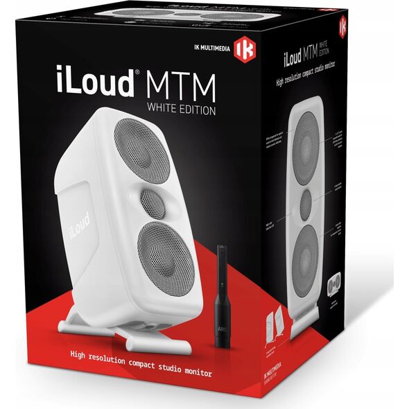 Kolumna IK Multimedia IK iLoud MTM White - Monitor Aktywny