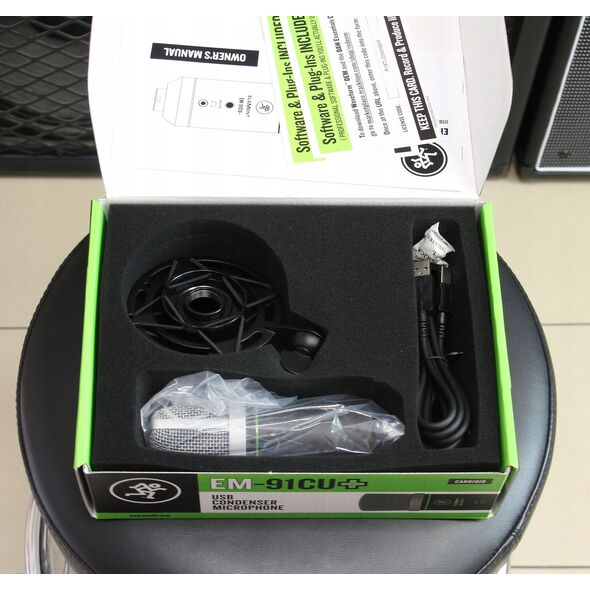 Mikrofon Mackie MACKIE EM-91CU+, microphone (black)