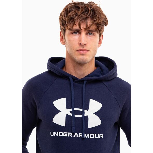 Under Armour Bluza męska Under Armour Rival Fleece Logo HD granatowa 1379758 410 S