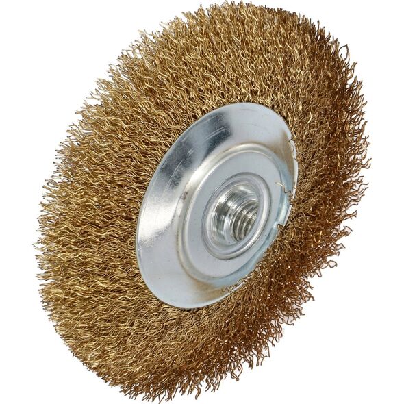 DRAUMET DRAUMET Szczotka kątowa mosiądzowana z gwintem M14 120 25 one size