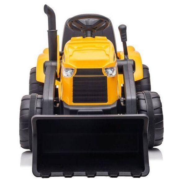 Lean Cars Traktor Na Akumulator Z Przyczepą S617 Żółty