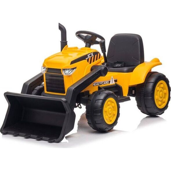 Lean Cars Traktor Na Akumulator Z Przyczepą S617 Żółty
