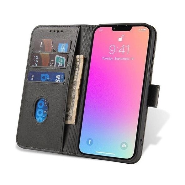 Θήκη Magnet Case με καπάκι για Samsung Galaxy S25 Ultra - μαύρο