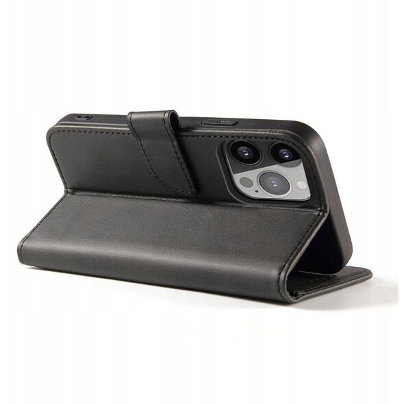 Θήκη Magnet Case με καπάκι για Samsung Galaxy S24 FE - μαύρο