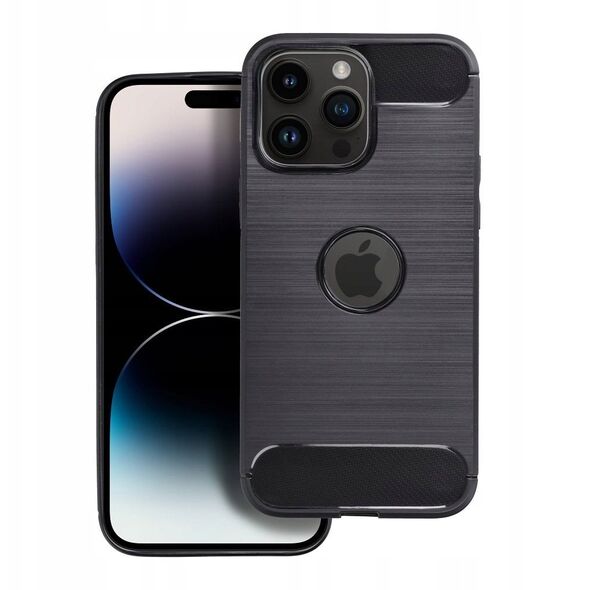 Θήκη CARBON για IPHONE 16e (SE 4 2025) μαύρη