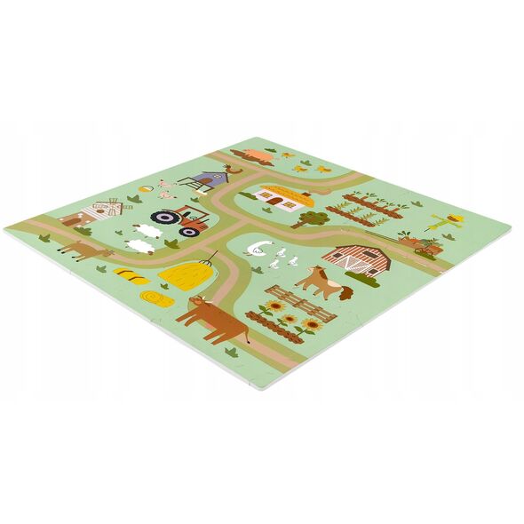 *****Παιδικό παζλ 9 τεμ. 30x30 χωριό 90050