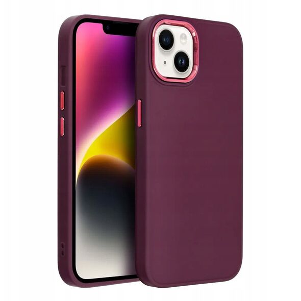 Θήκη FRAME για IPHONE 16e (SE 4 2025) μωβ