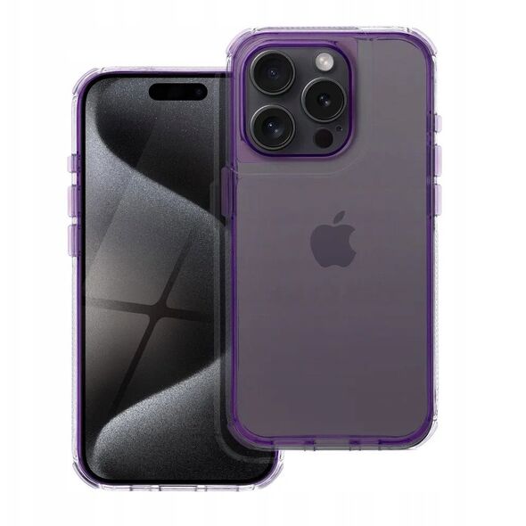 Θήκη MATRIX CLEAR για IPHONE 16e (SE 4 2025) ανοιχτό μοβ