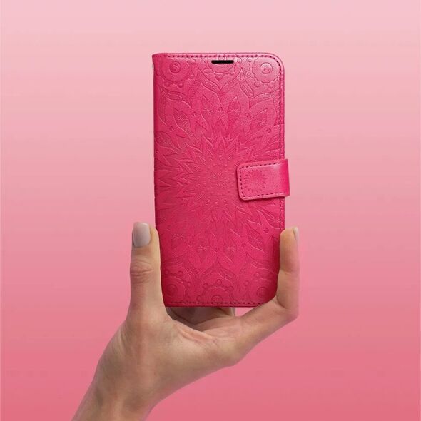 Θήκη βιβλίου MEZZO για XIAOMI Redmi Note 14 PRO 4G mandala magenta