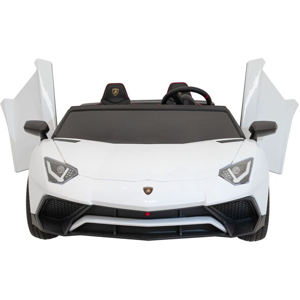 Auto Lamborghini Aventador SV na akumulator dla 2 dzieci Biały