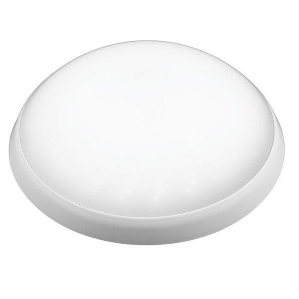 Πλαφονιέρα Pawbol Pantera D.3198RM-BN-20W 13W LED 4000K 1400 lm IP54, IK10 λευκό/γαλακτώδες