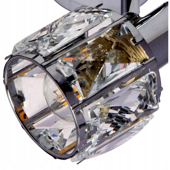 Φωτιστικό τοίχου KRIS Venus KR 373-1W Kinkiet 1x40W E14 χρώμιο