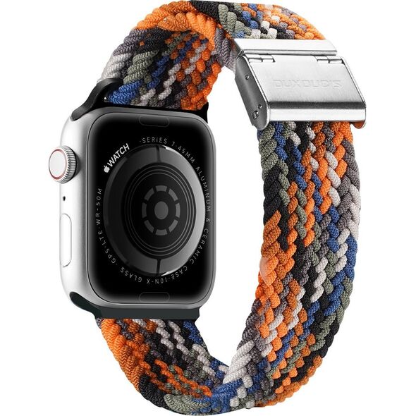 Dux Ducis Dux Ducis Strap (Mixture II Version) pasek Apple Watch Ultra, SE, 8, 7, 6, 5, 4, 3, 2, 1 (49, 45, 44, 42  mm) pleciona opaska bransoleta camo