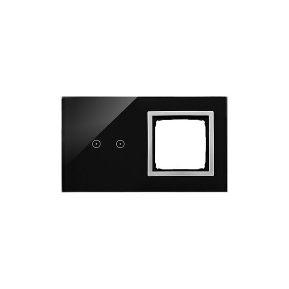 Πάνελ αφής Kontakt-Simon 54 Touch DSTR220/74 δύο μονάδες δύο πεδία αφής οριζόντια άνοιγμα για εξοπλισμό σεληνιακή λάβα