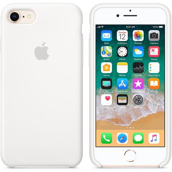 Apple Nakładka do Apple iPhone 8 / 7 Biała (MQGL2ZM/A)
