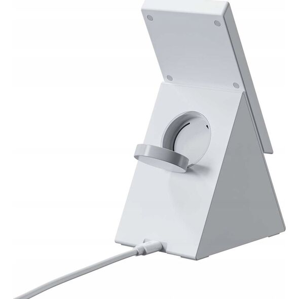 Ładowarka Choetech Stacja ładująca indukcyjna 3w1 Choetech T600 15W - biała
