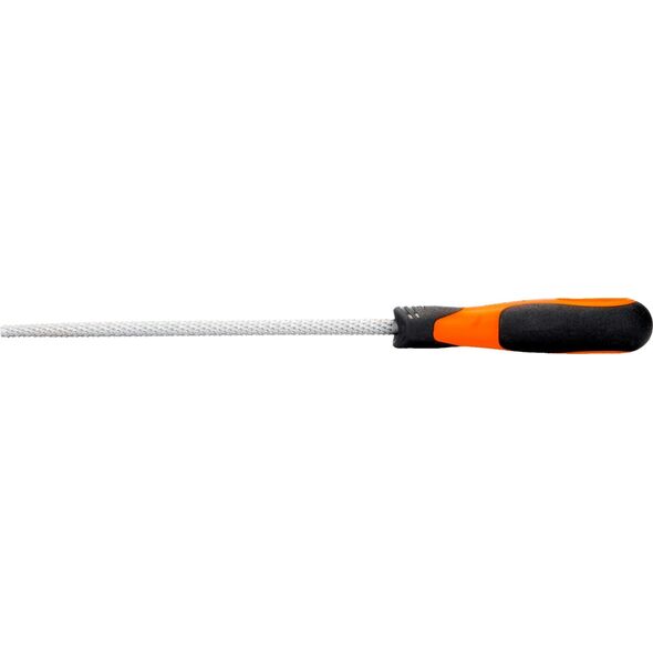 Bahco Dildė medžiui, apvali 200mm, 2 grubumo su Ergo rankena
