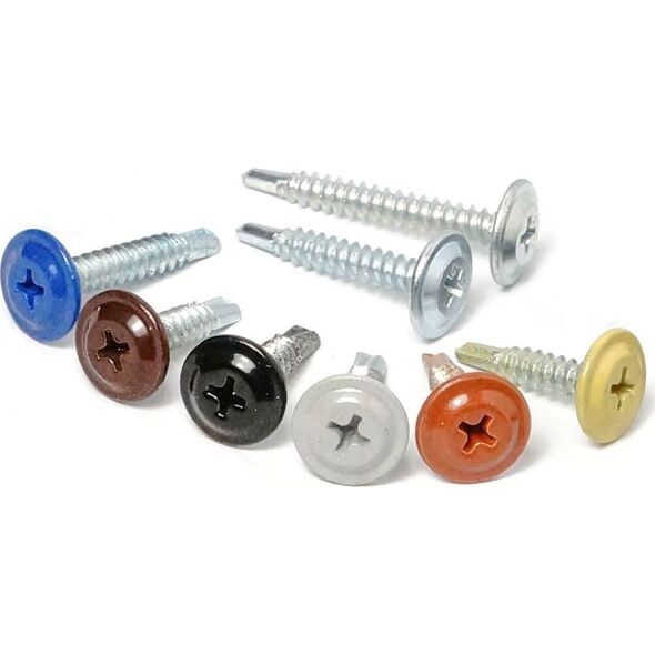 UN WKRĘT SAMOWIERTNY MONTAŻOWY 4.2*19MM RAL 9002