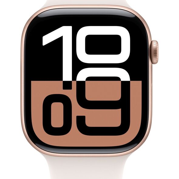 Smartwatch Apple Watch 10 GPS 42mm Rose Gold Alu S/M Różowy (MWWH3)