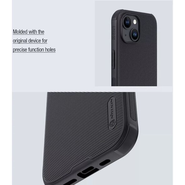 Nillkin Etui Nillkin Super Frosted Shield Pro Magnetic Case na iPhone 15 - czarne