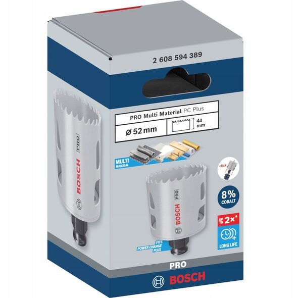 ΟΤΡΥΠΑΝΙ ΜΕΤΑΛΛΟΥ BOSCH 52MM