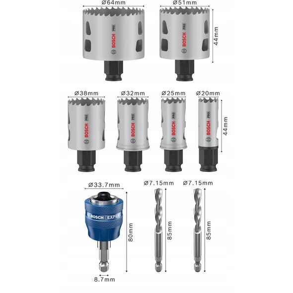 Σετ πριονιών MM B 9P BOSCH