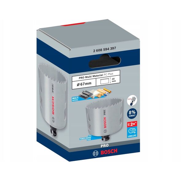 Πριονωτή κορώνα BOSCH 67MM