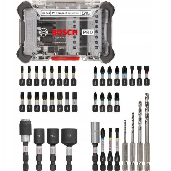 Σετ Τρυπανιών και Μυτών PRO Wood Set