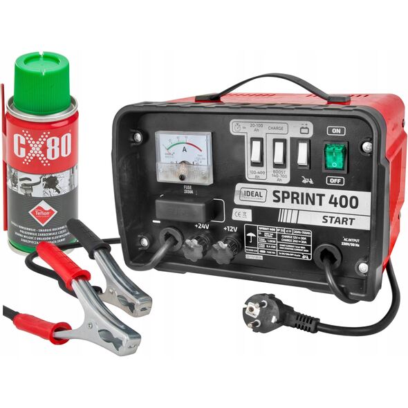 Ιδανικός PROSTOWNIK Z ROZRUCHEM SPRINT 400 START 45A 230V 12/24V