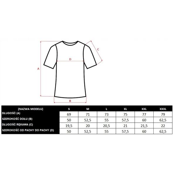 Ανδρικό T-shirt με κοντό μανίκι MANDO