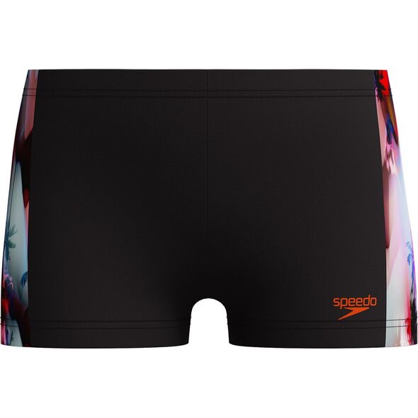 Dziecięce Bokserki Kąpielowe Digi Alov Panl Asht Jm  fiery red/white/french blue rozmiar 7-8