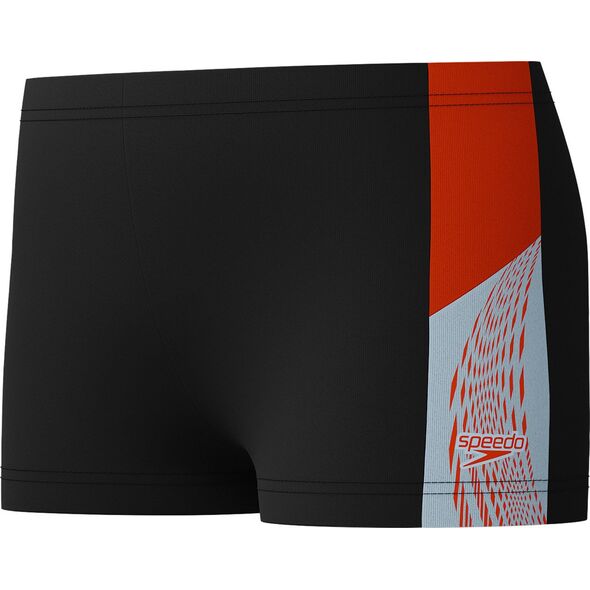 Dziecięce Bokserki Kąpielowe Dive Spl Asht Jm  fiery red/white/french blue rozmiar 9-10