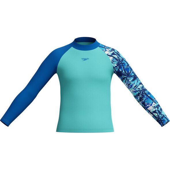 Dziecięca Koszulka Z Długim Rękawem Prnt Ls Rash Top Jm  poppy red/patriot blue rozmiar 5-6