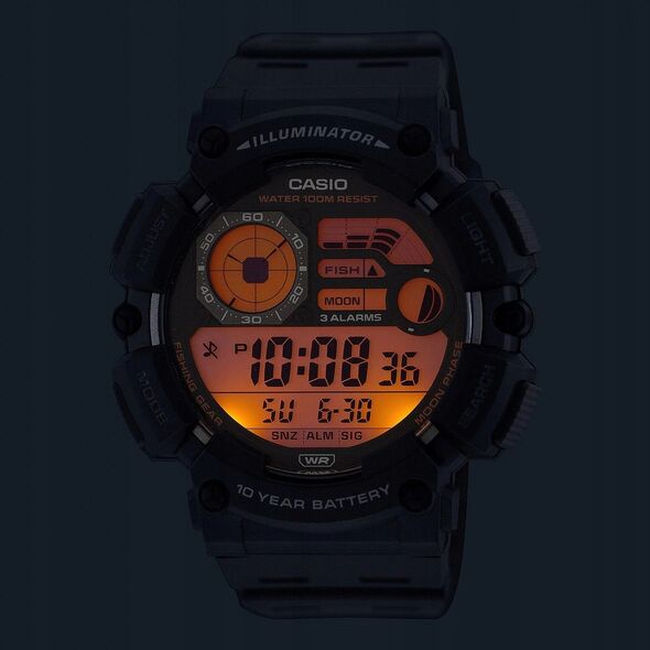 Zegarek Casio Zegarek męski Casio WS-1500H-3BVEF